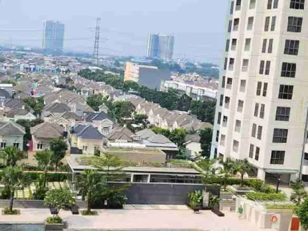 Apartment Full furnish. Lantai tidak tinggi. Tengah kota.