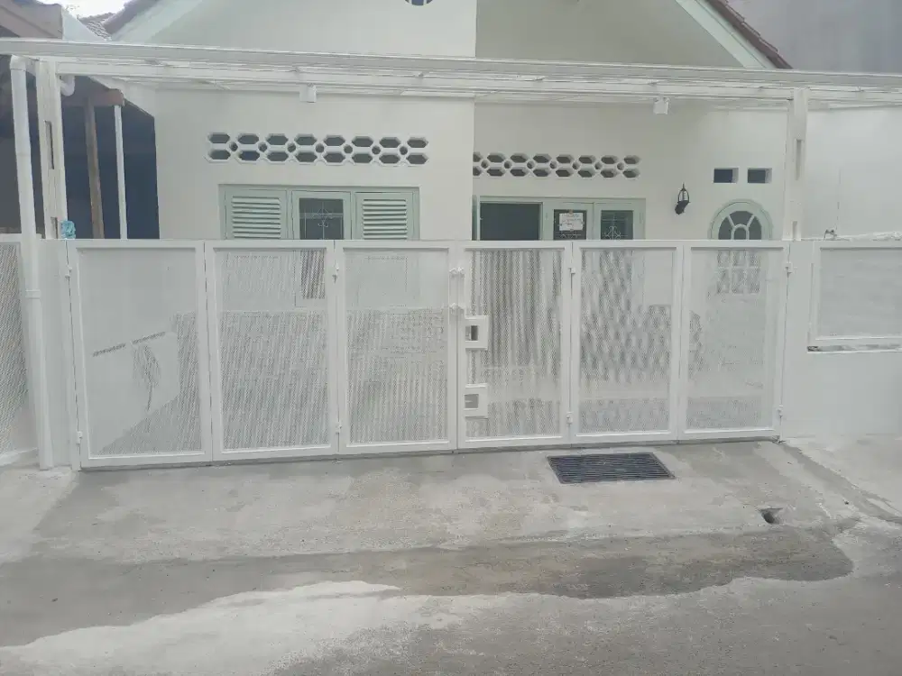 Pagar lipat minimalis