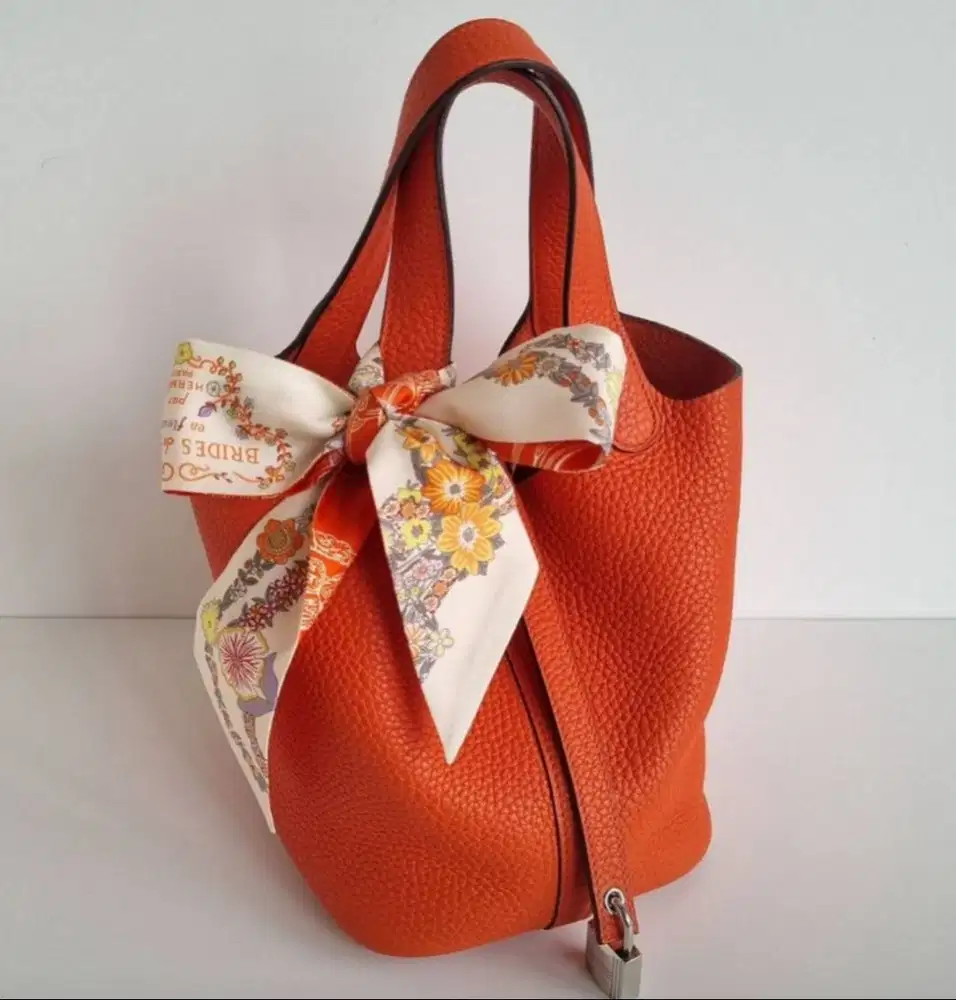 Excellent Hermes Picotin Pico18 Feu Clem