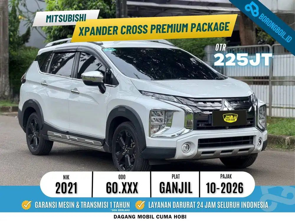 Mitsubishi Xpander Cross Premium Package AT 2021 Putih