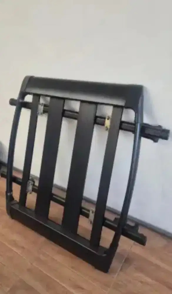 Roof Rack Platinum + Cross Bar Platinum Jepit Body (Baru)