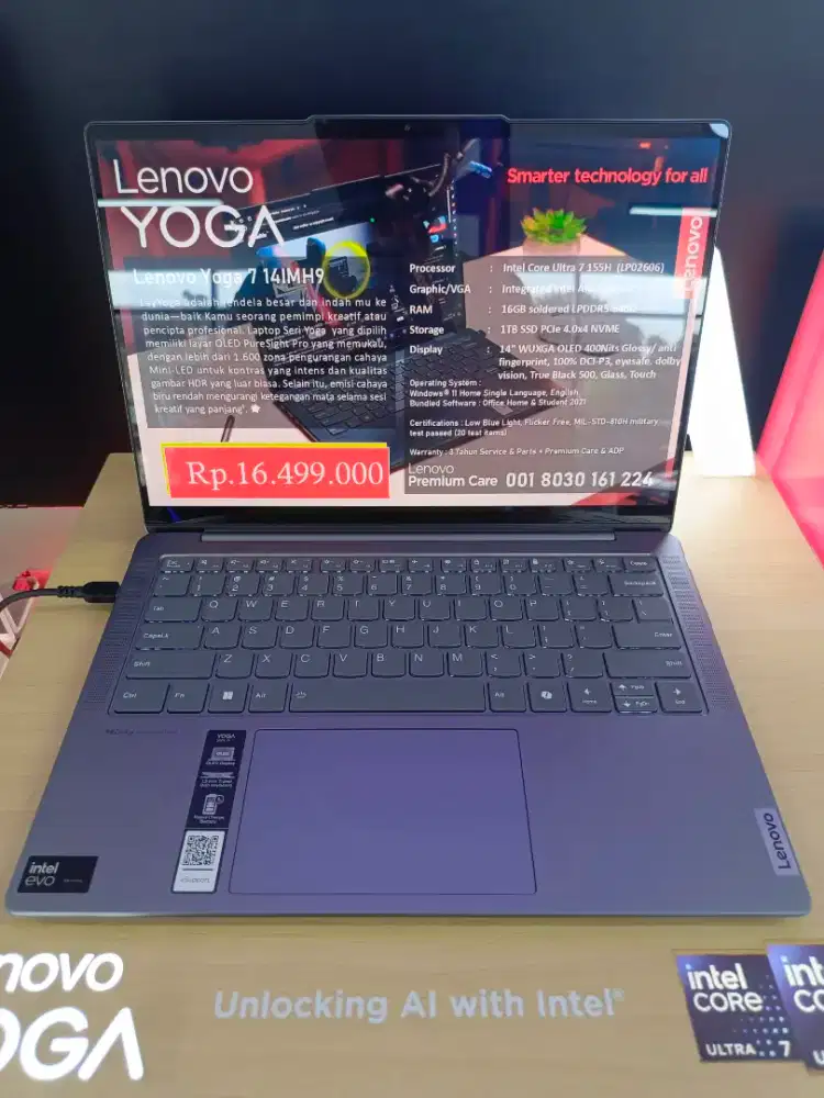 Kredit laptop Lenovo yoga 7 14IMH9