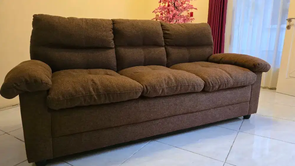 DIJUAL SOFA 3 SEATER