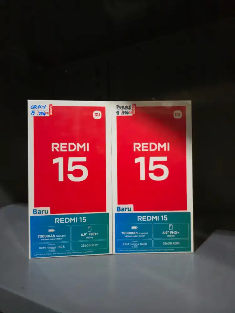 PROMO JANUARI REDMI 15 8/256