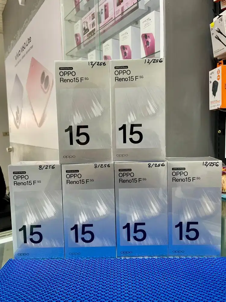 NEW OPPO RENO 15F 5G RAM 12/256. GARANSI RESMI & SEGEL RESMI