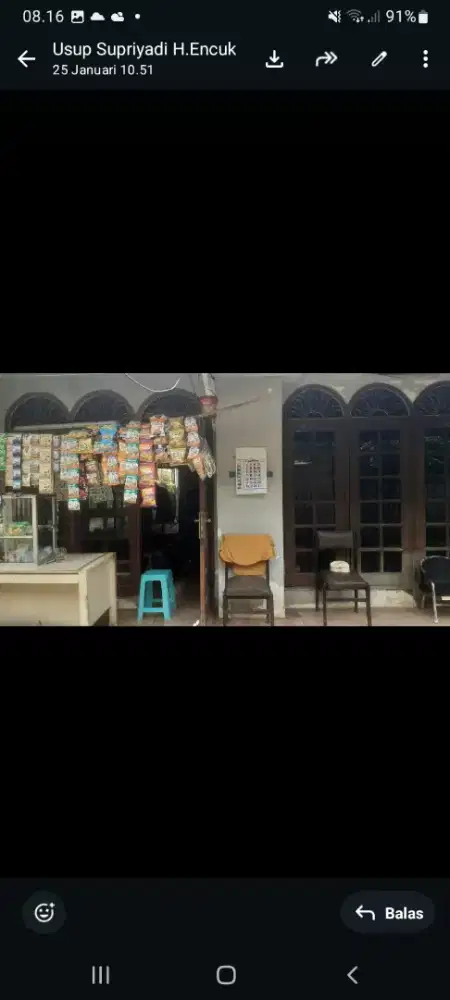 Dijual murah rumah hitung tanah