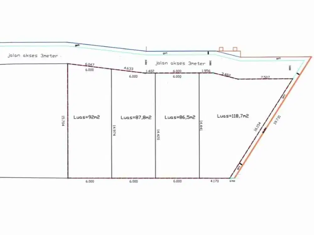 Dijual Tanah lokasi strategis Peguyangan Denpasar