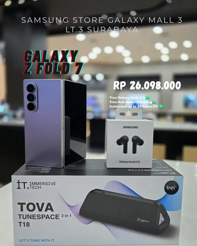 Promo Samsung Galaxy Zfold 7 256