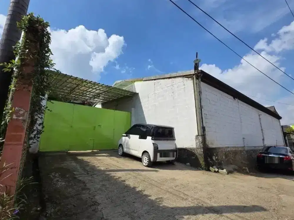 Dijual Gudang Aktif lokasi sayap Jalan Raya Ciburuy Padalarang Bandung barat