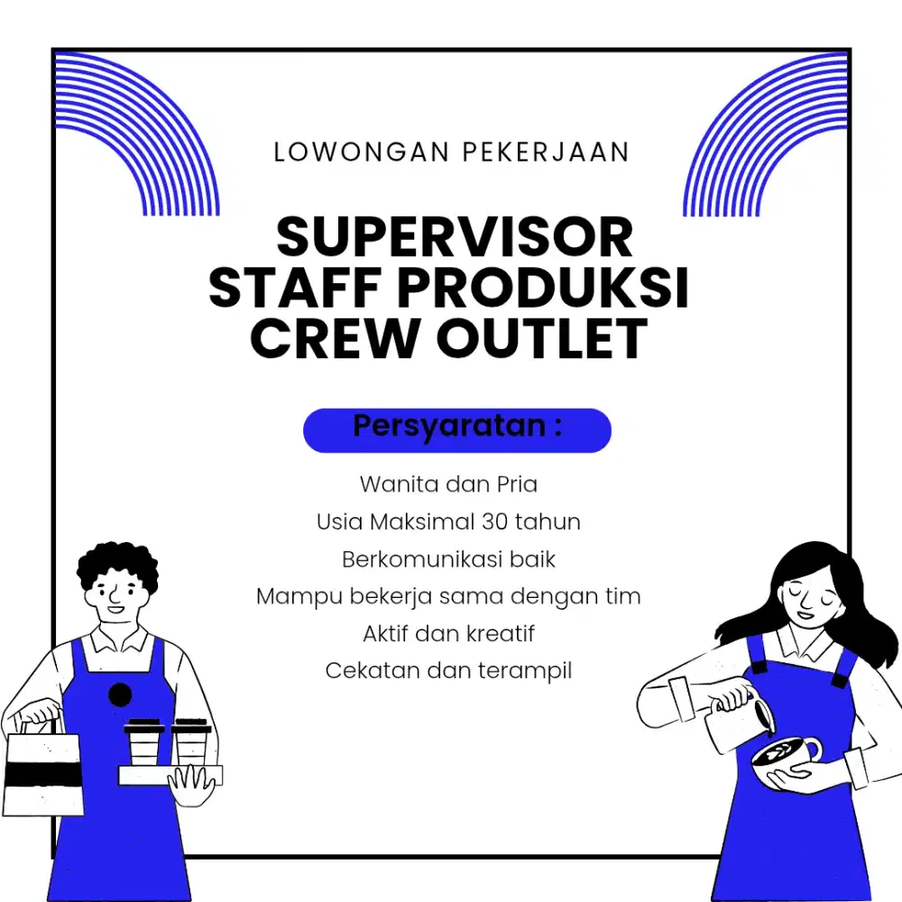 Dicari kandidat untuk segera bergabung