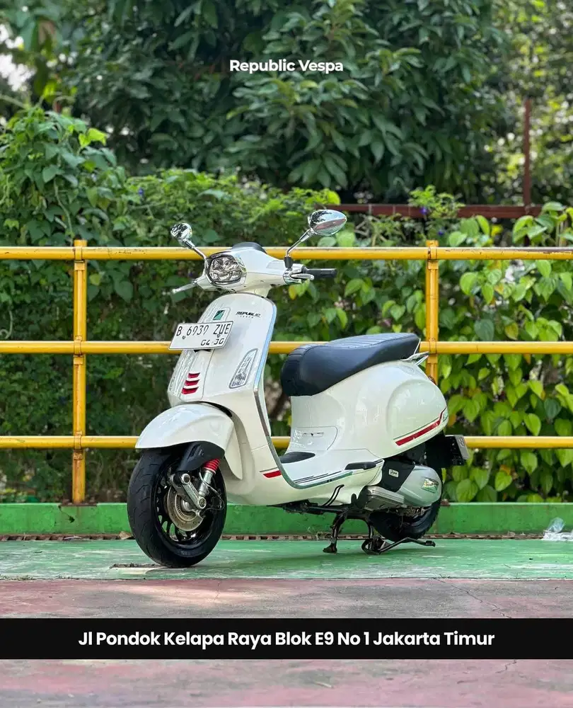 TERMURAH PIAGGIO VESPA SPRINT S150 IGET ABS LED FACELIFT TH 2023 PUTIH