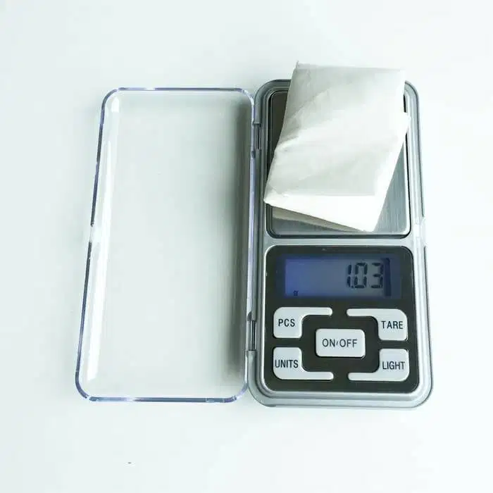 200 Gr Pocket Scale Timbangan Digital Kecil Masuk Saku Emas 200gr