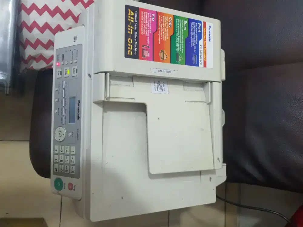 Panasonic printer multifungsi model kx-MB2025CX kondisi siap pakai