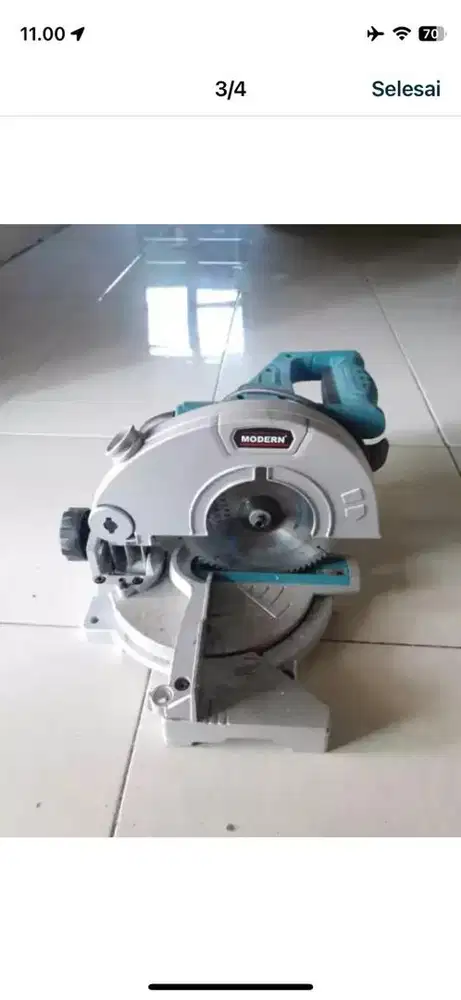 MITTER SAW PEMOTONG BESI