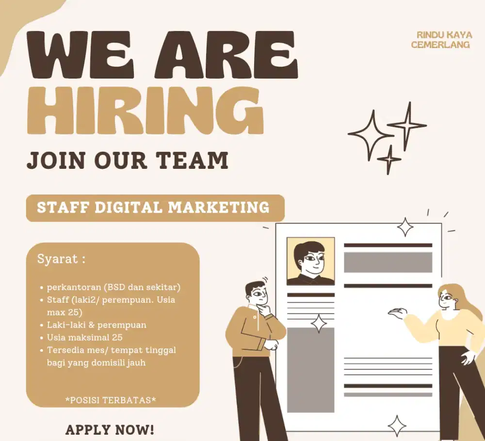 Staff kantor digital