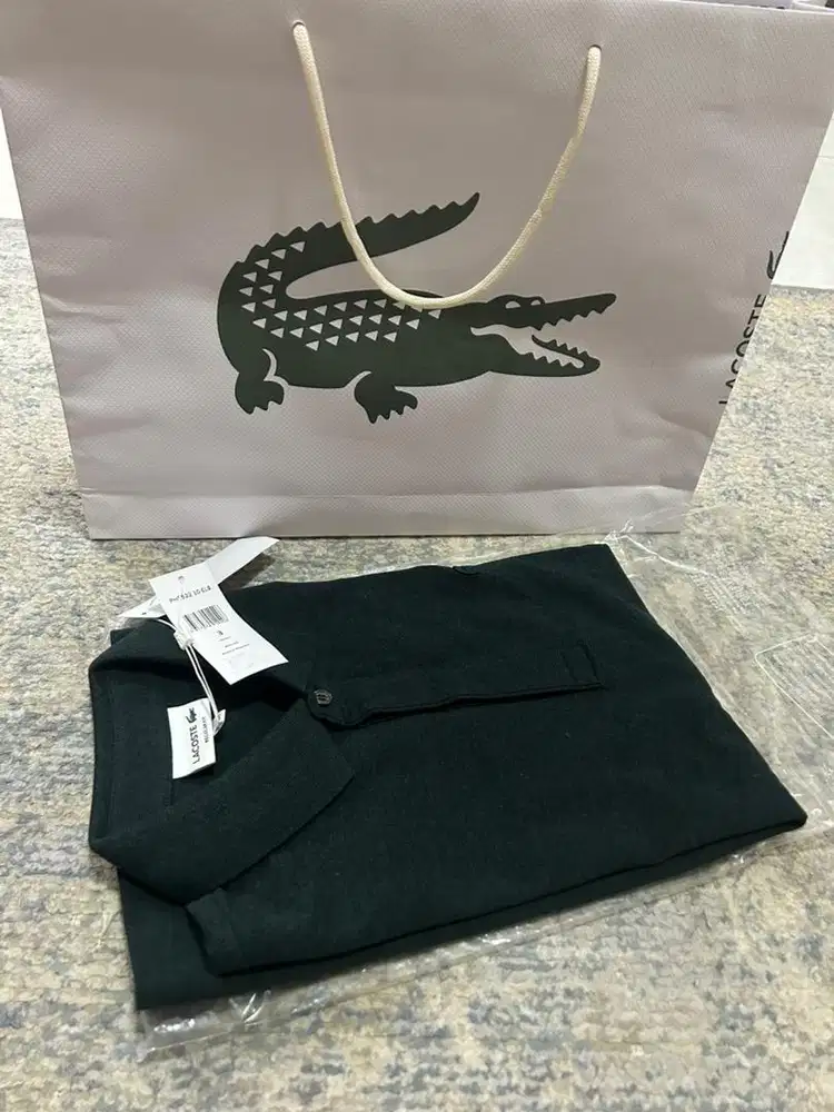 LACOSTE, POLO FOREST GREEN (NEW)