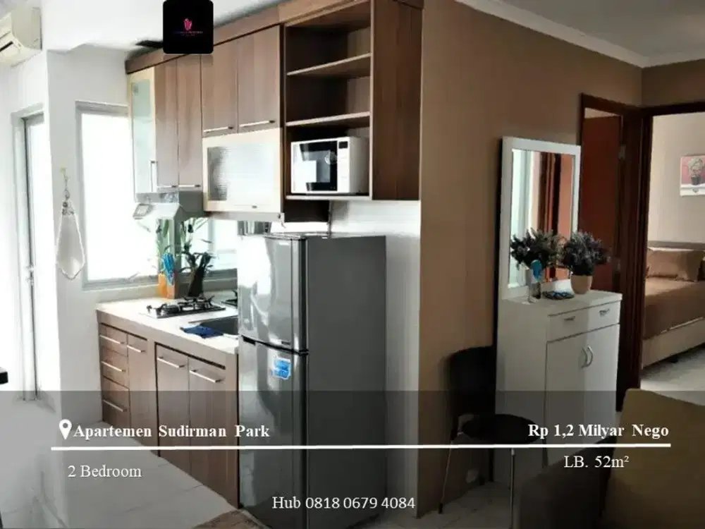 Disewakan Apartement Sudirman Park 2BR High Floor Furnished