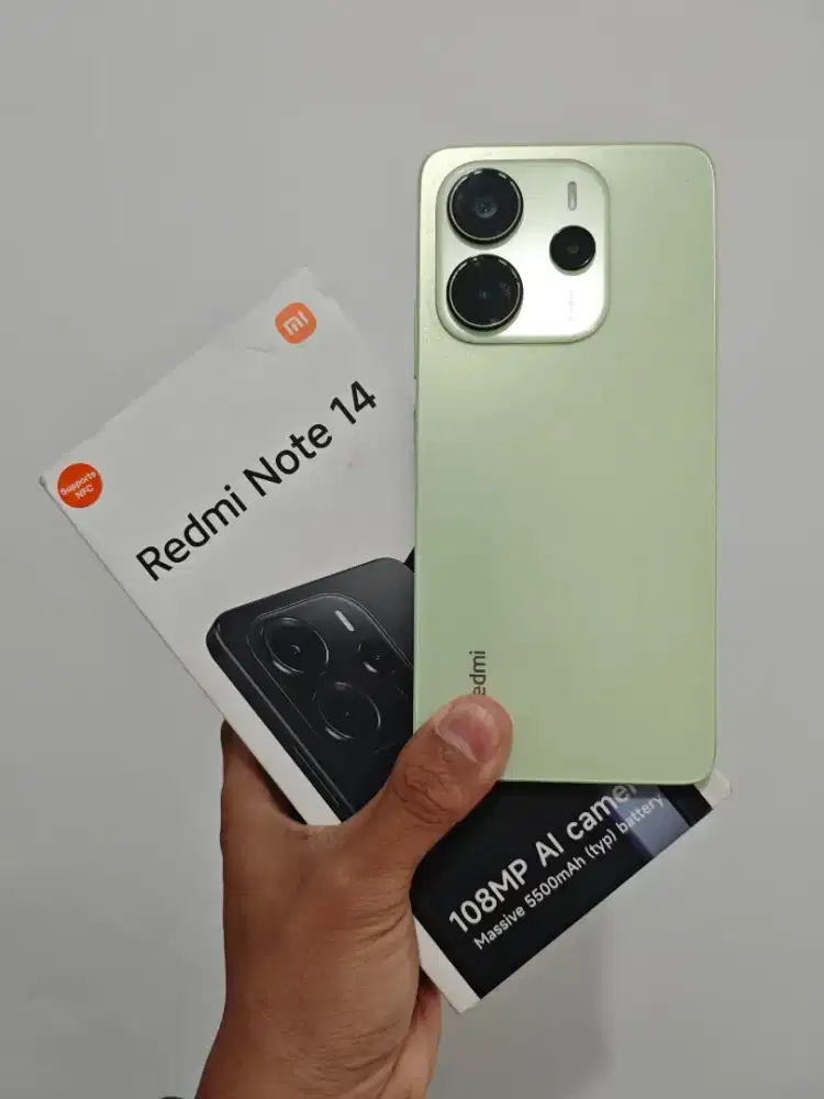 Xiaomi Redmi 14 8/128 Gb Mulus97% GaransiOn Mei26 (Retak atas) bsTT/BT