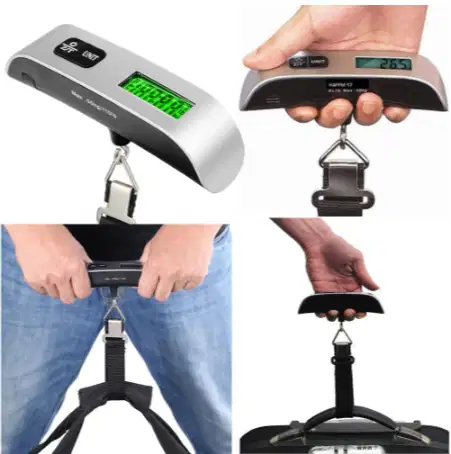 Timbangan Koper Tas Bagasi 50kg Digital Luggage Scale 50 kg Gantung