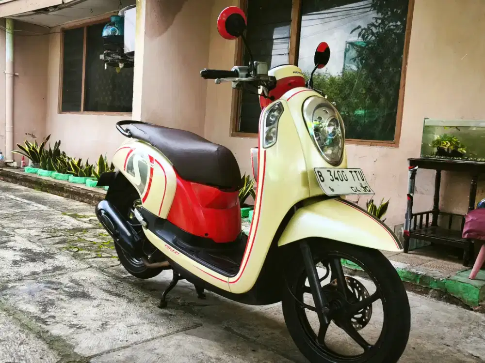 Honda Scoopy FI 2013 Pajak Hidup DKI