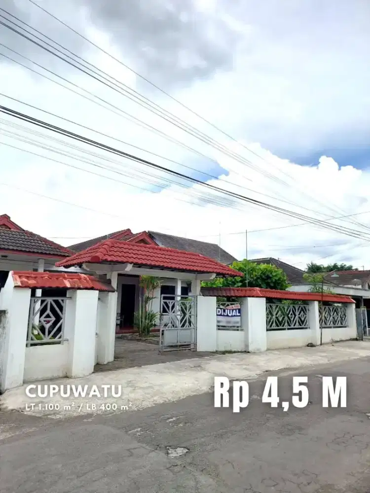 Dijual Rumah dan Kos dengan Halaman Luas di Cupuwatu Kalasan