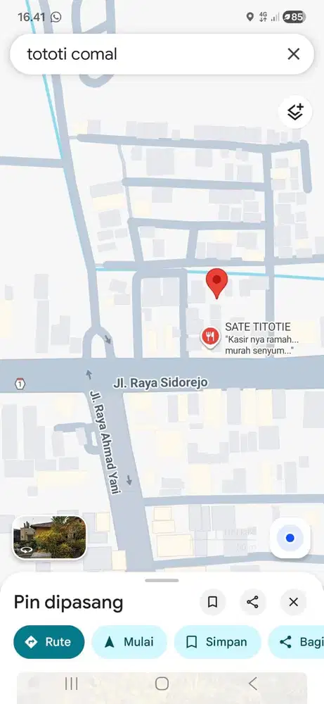 DI JUAL CEPAT TANAH MURAH (NEGO)