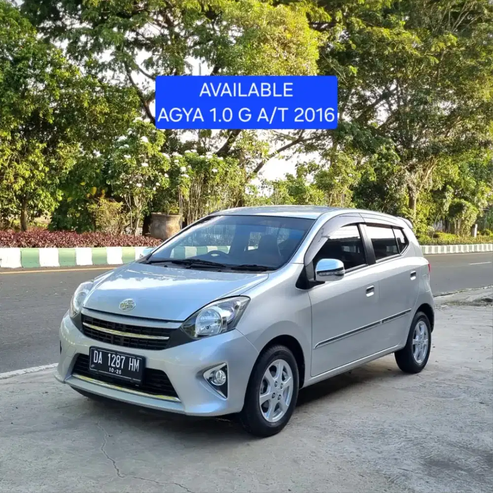 Toyota Agya 1.0 G A/T 2016