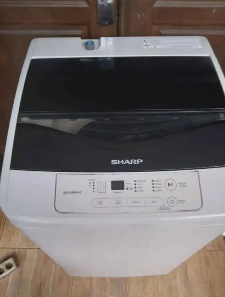Jual mesin cuci merk Sharp 1 tabung otomatis..