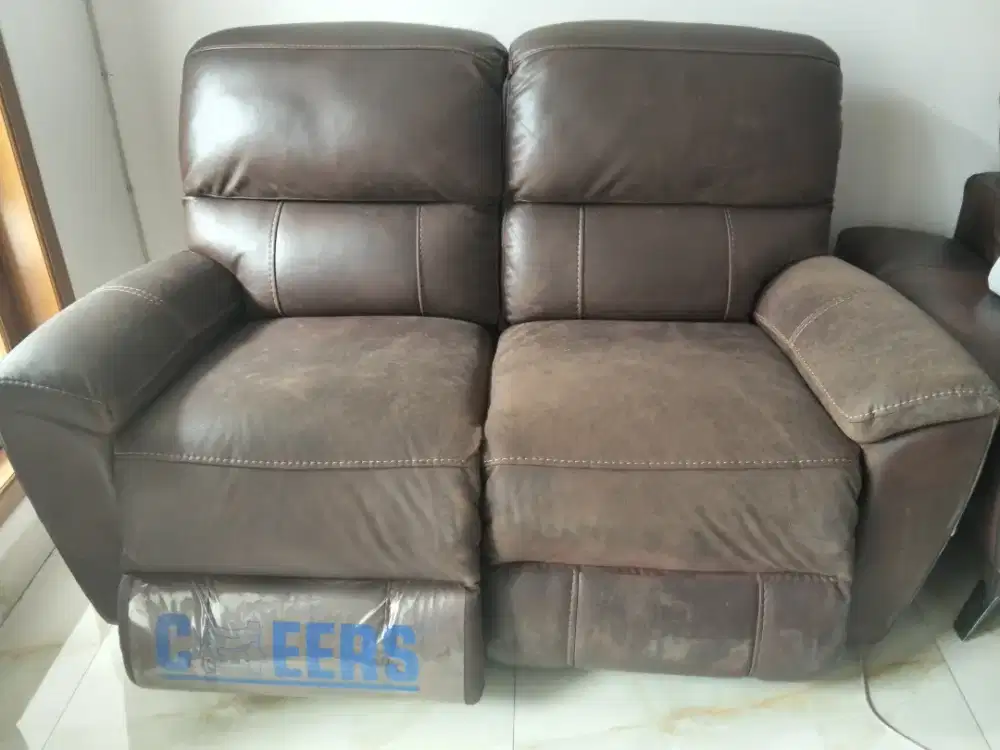 sofa bekas layak pakai recliner elektrik