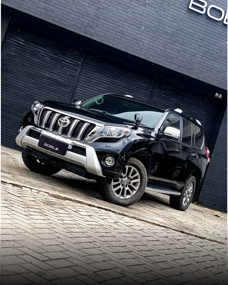 NIK 2017 Toyota Land Cruiser Prado TXL Black on Brown