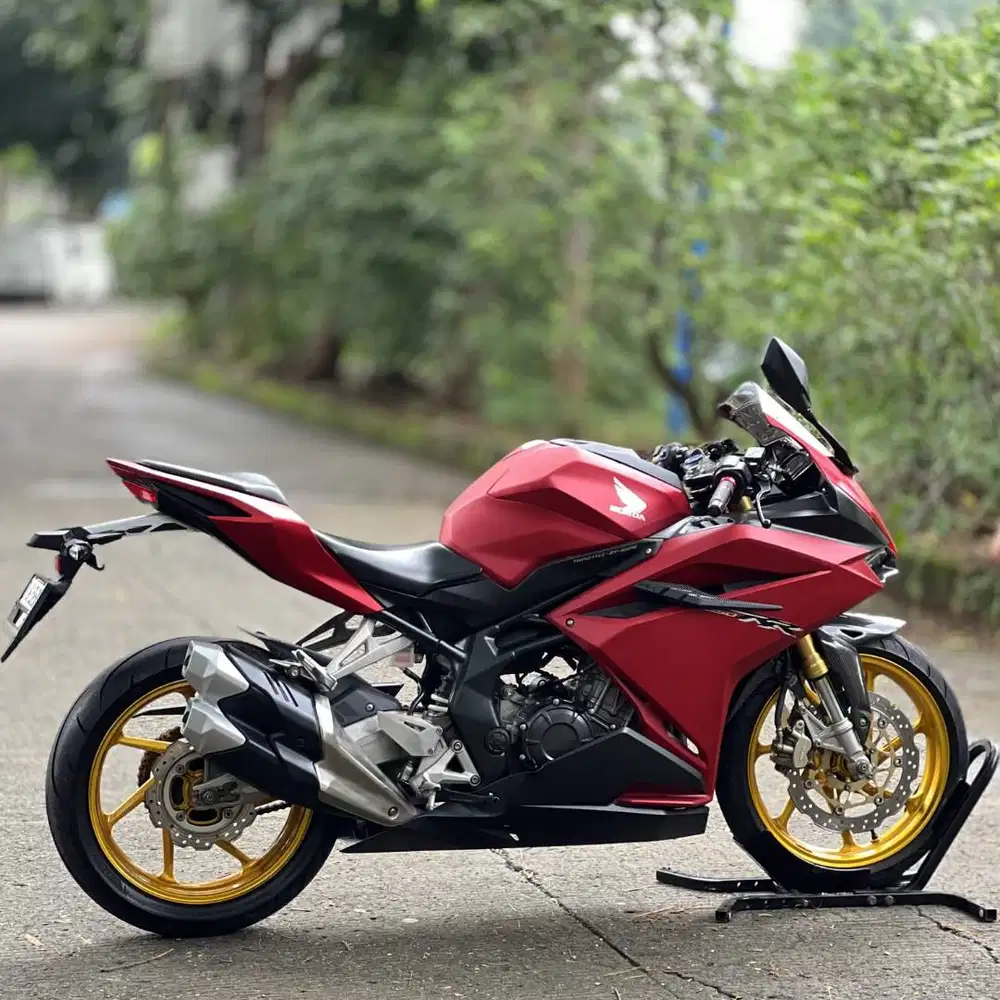 KEREN ABIS! HONDA CBR250RR NON ABS 2018 MERAH DOFF KM LOW PAJAK HIDUP