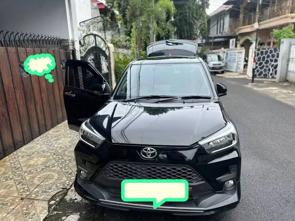 TOYOTA RAIZE 1.0 Turbo GR Sport One Tone-AT TH 2023 HITAM  TANGAN 1