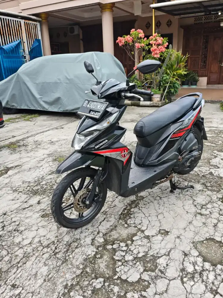 Honda beat eco 2017 hitam