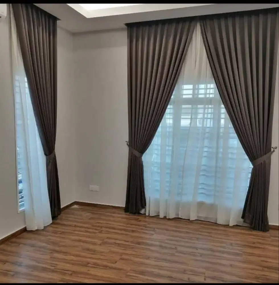 Termewah Gorden Blackout Pasang Skat Klinik Hordeng Gordyn Vitrase