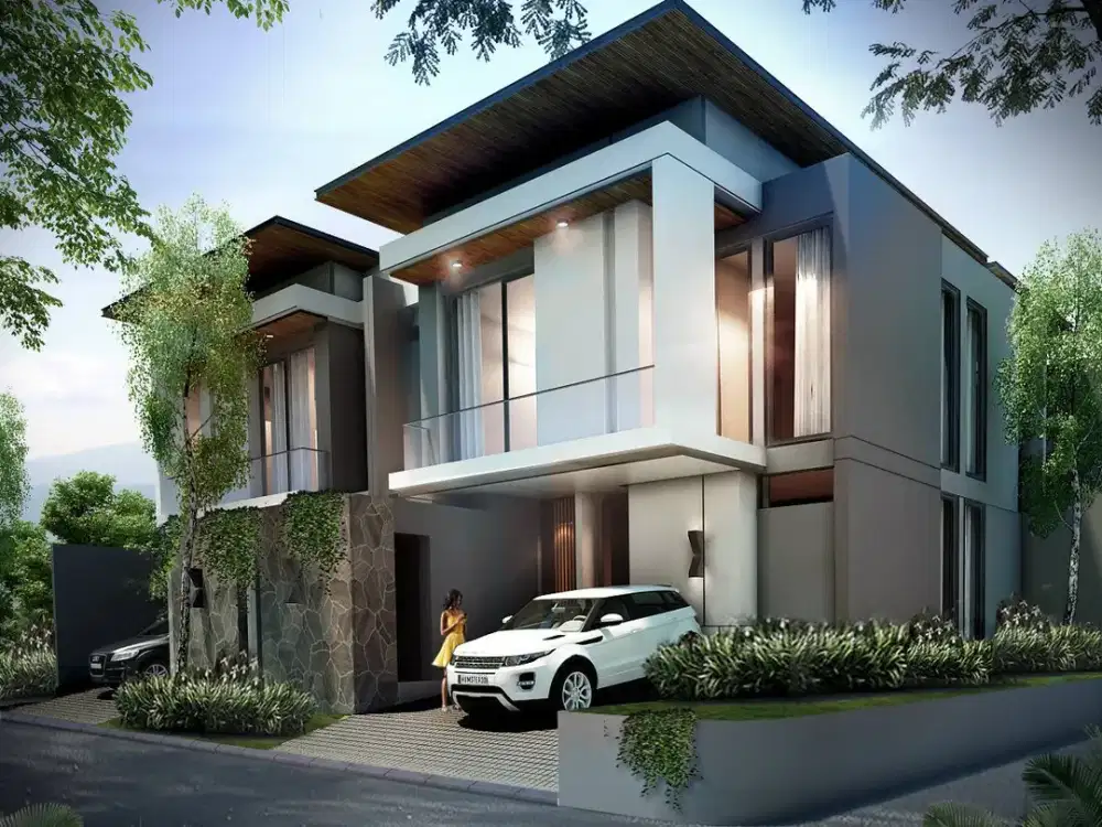 On progres  Rumah Darmo Baru barat, Service area terpisah Tandon atas bawah