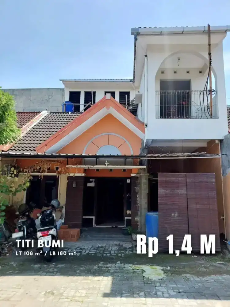 Dijual Rumah 2 Lantai Strategis di Titi Bumi Godean