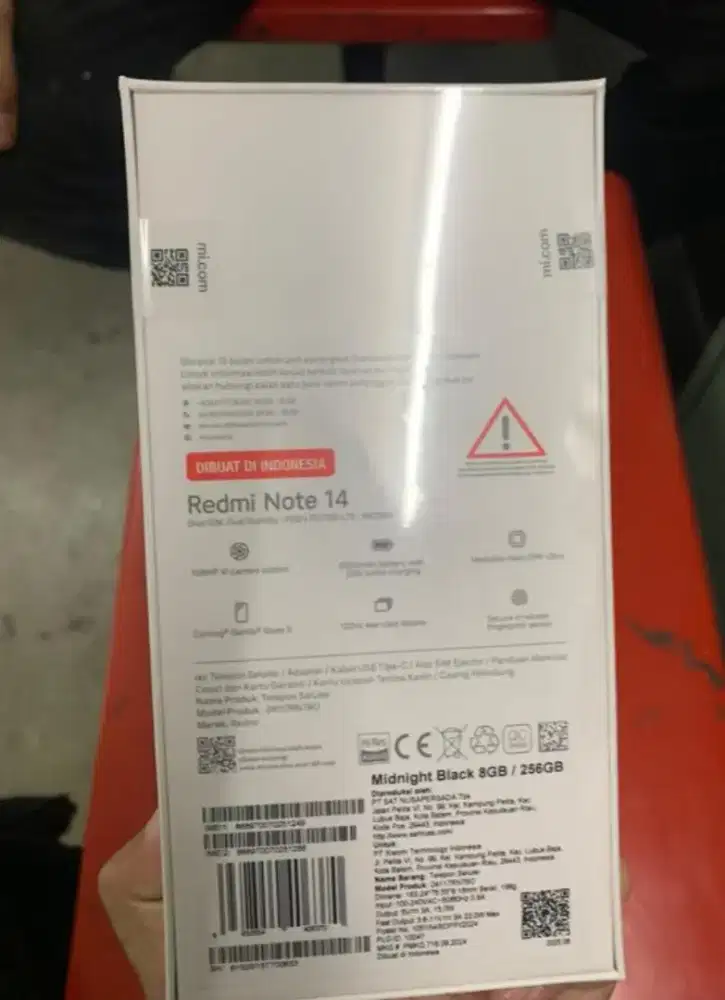 Redmi note 14 4g 8/256 new segel