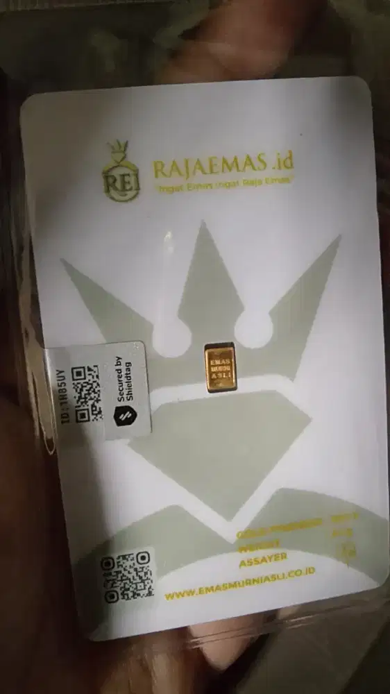Jual BU emas batangan 0,1gr
