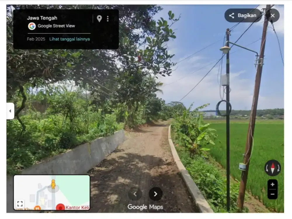 Tanah Dijual 349 m2. Mijen-Semarang. View Cantik & Asri.