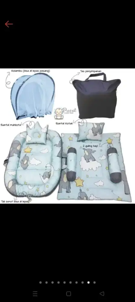 Kasur new born kelambu