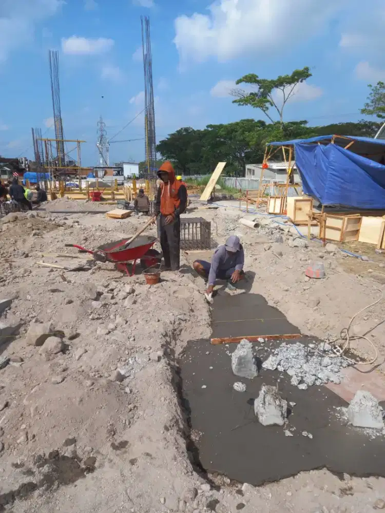 Pekerjaan Pondasi dan Lantai Cor