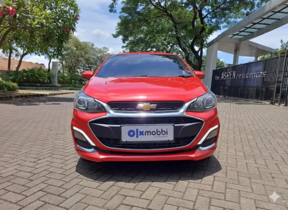 DP RINGAN Chevrolet Spark 1.4 Premier Bensin-AT 2018 Merah CTMDB