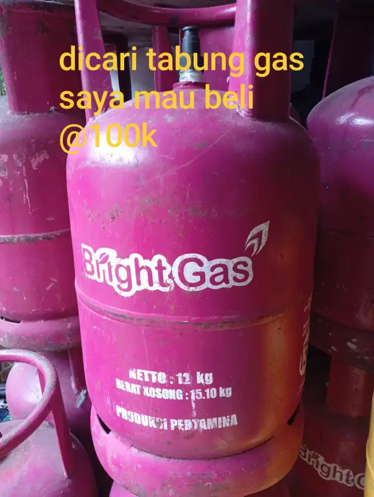 Cari tabung Bright gas 12 kg bukan jual