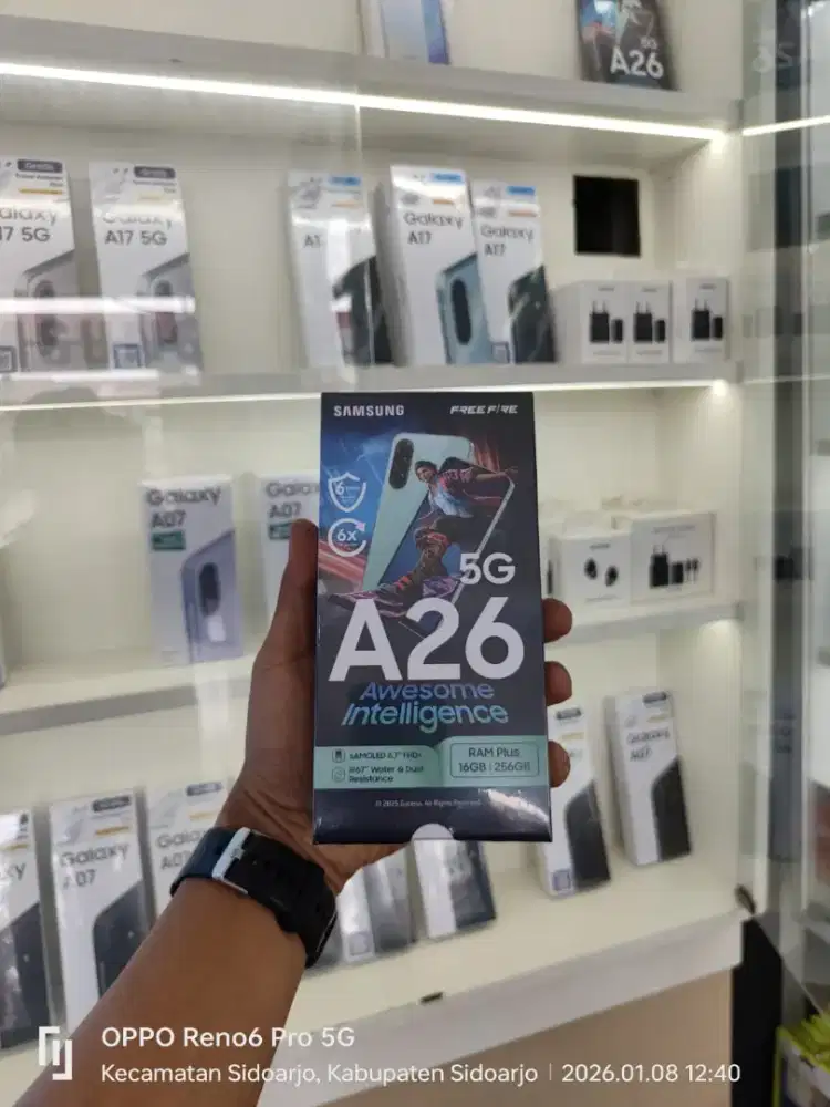 SAMSUNG GALAXY A26 5G 8/256GB KREDIT PROSES DARI RUMAH