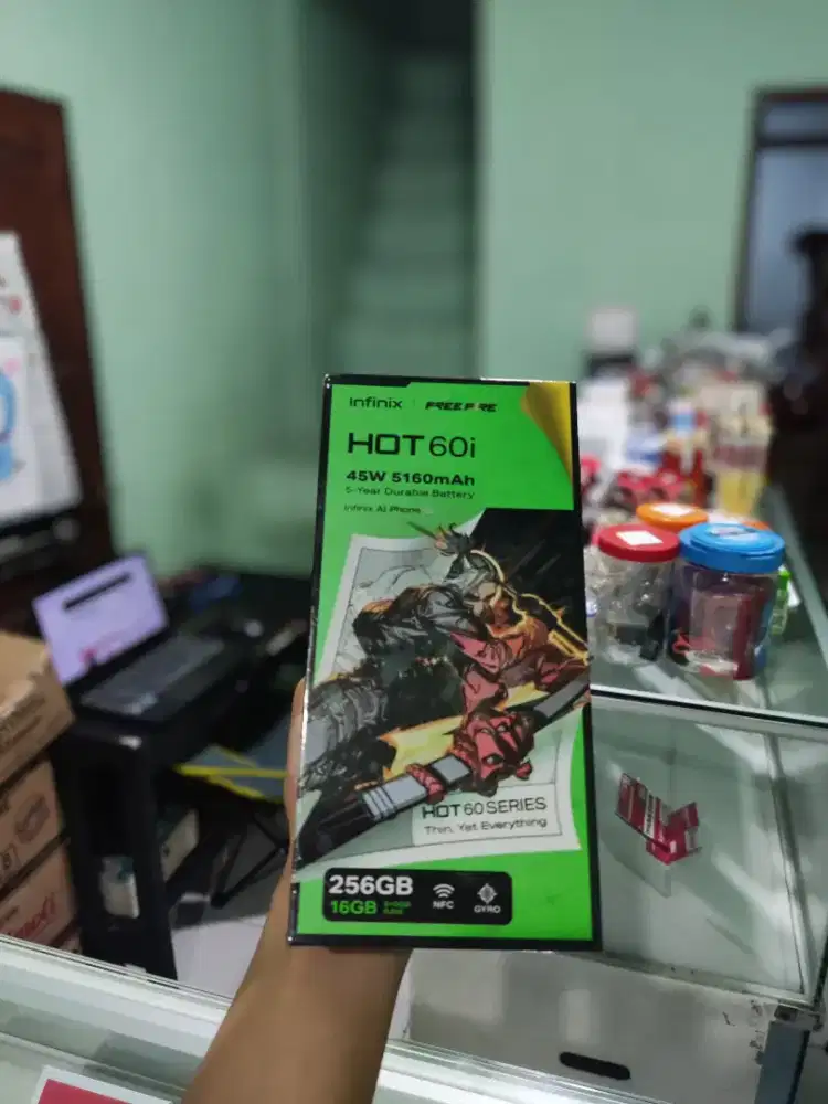 Infinix Hot 60i 8/256GB Garansi Resmi 1 Tahun