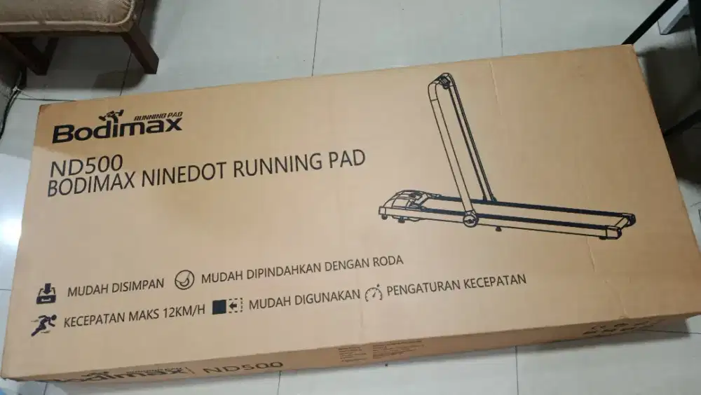 Treadmill Bodimax Running Pad Black ND500 Running Pad Dual