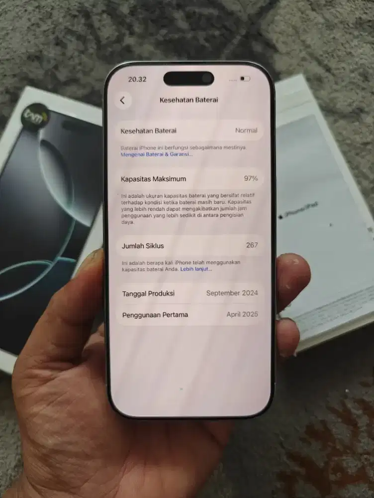 iPhone 16 pro 128 BH 97%