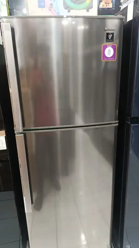 Promo Credit Kulkas Sharp 2 pintu bunga 0% free 1x cicilan