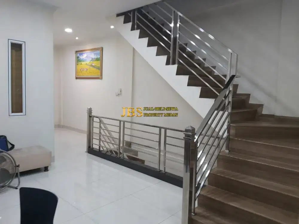 Dijual Ruko Gandeng 3,5 Tingkat di Komplek Cemara Asri Medan Jalan Boulevard Raya