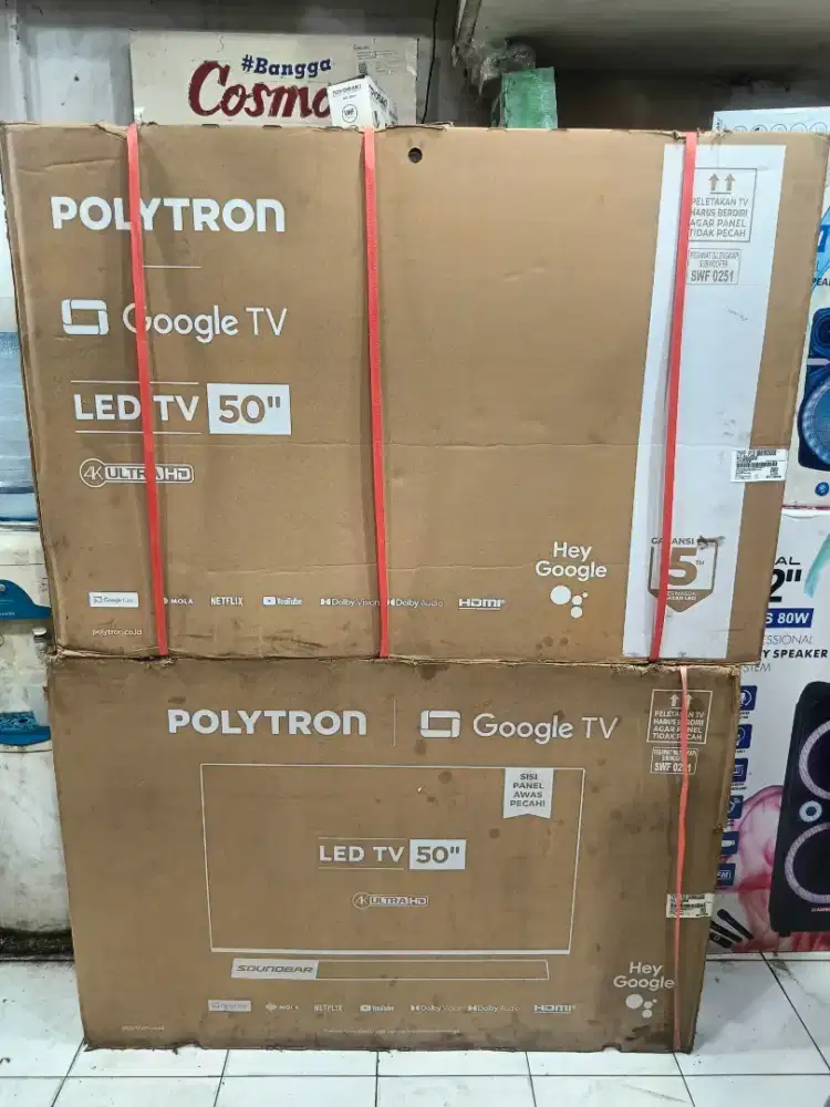 Promo Credit TV POLYTRON 50INC BUNGA 0% free 1x Cicilan